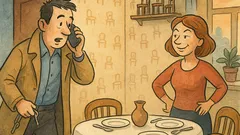 Banc: Iubito, ce-avem la masă?