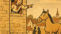 Banc: Făt‑Frumos își lasă calul de pază