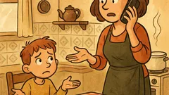 Banc: Alo, mamă... ăsta nu vrea fasolea