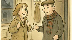 Banc: Soțul scoțian zice „Ia-ți geaca”